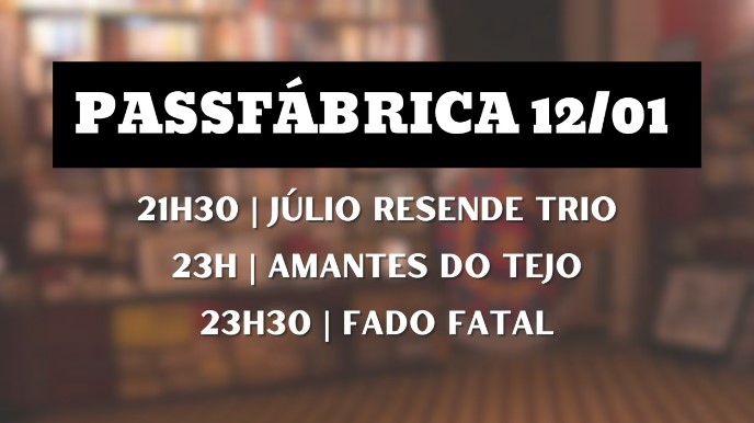 JÚLIO RESENDE TRIO | AMANTES DO TEJO | FADO FATAL