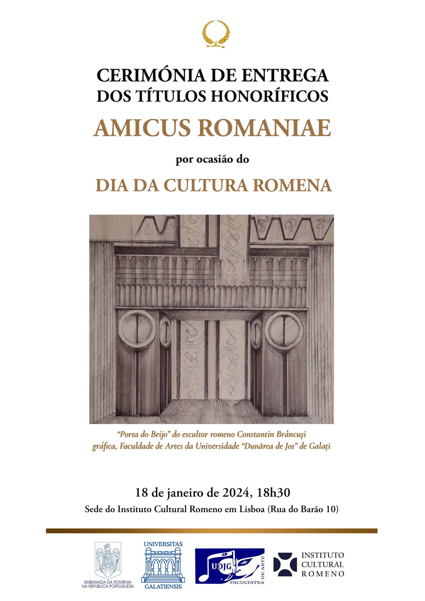 Celebração do Dia da Cultura Romena em Lisboa
