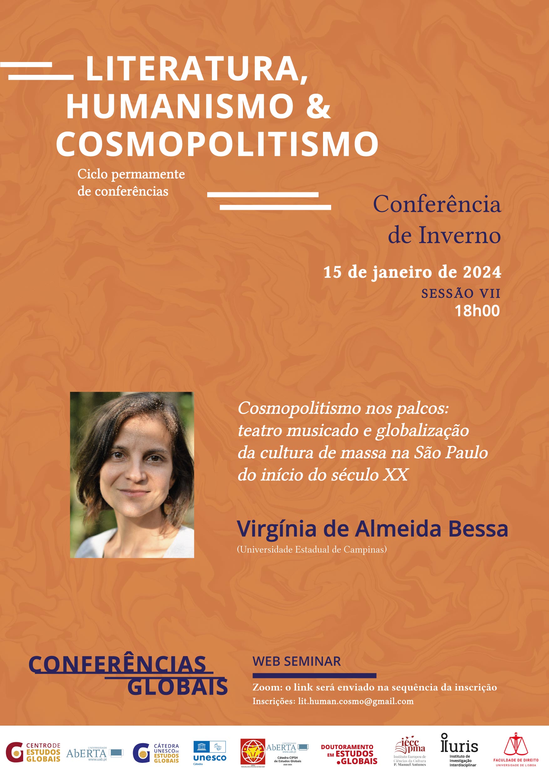 Conferência de inverno de 2023 em Literatura, Humanismo e Cosmopolitismo