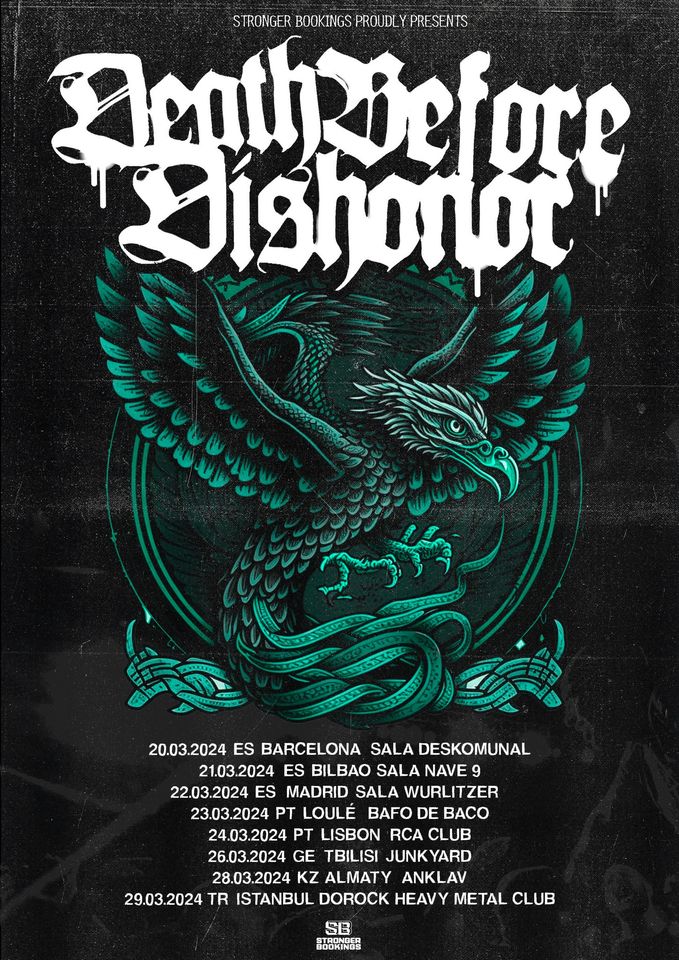 DEATH BEFORE DISHONOR @ RCA Club - Lisboa