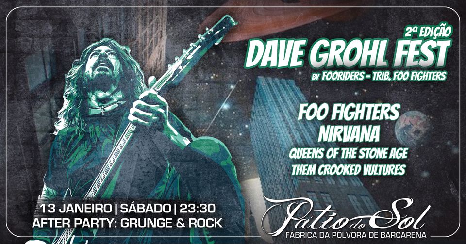 Dave Grohl Fest by Foo Riders - Trib. Foo Fighters - 2ª Edição