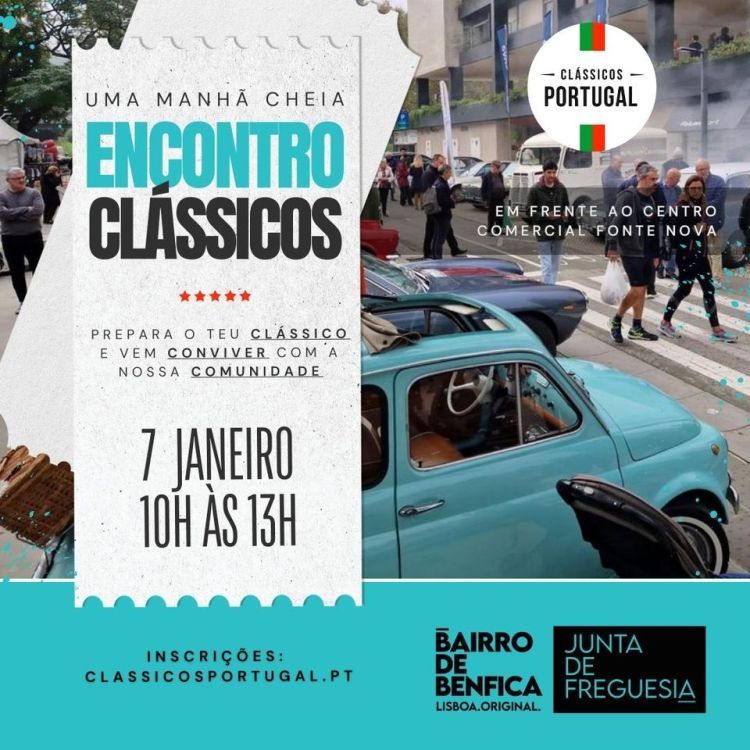 Encontro de Carros Clássicos - Centro Comercial Fonte Nova