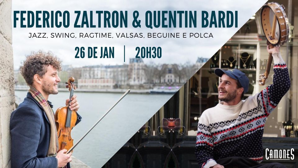 Federico Zaltron and Quentin Bardi