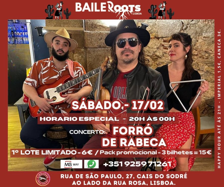 Forró de Rabeca - Baile Roots Lisboa