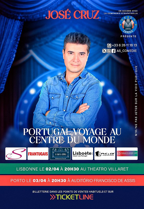 JOSÉ CRUZ PORTUGAL, VOYAGE AU CENTRE DU MONDE