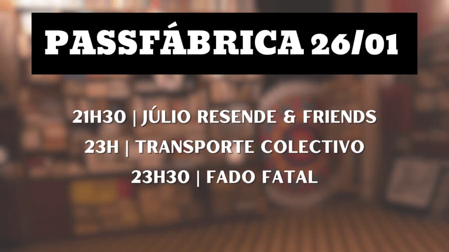 Júlio Resende Transporte Colectivo Fado Fatal