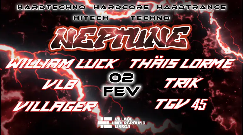 Neptune Fest - 1st Boiler Edition - Village Underground Lisboa