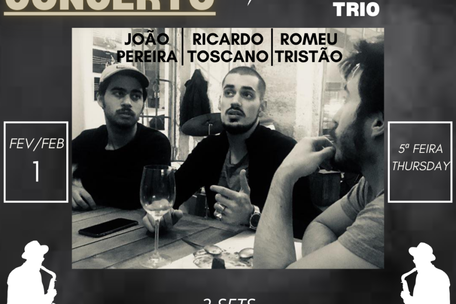 Concerto no Távola Jazz Club - Ricardo Toscano Trio