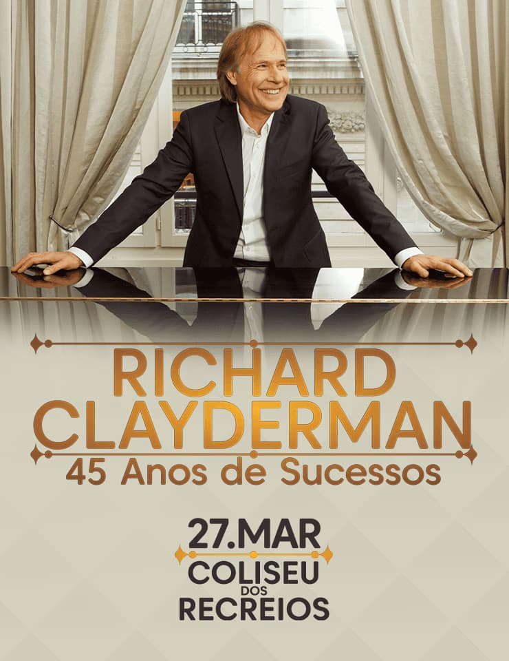 RICHARD CLAYDERMAN - COLISEU DE LISBOA