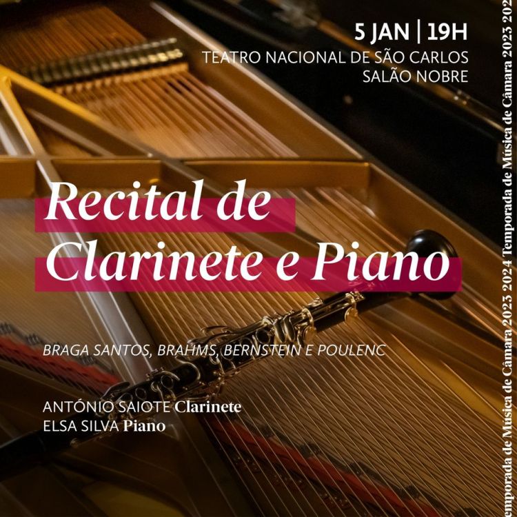 Recital de Clarinete e Piano António Saiote & Elsa Silva