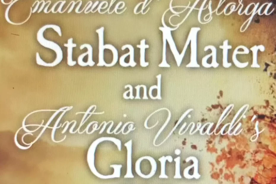 Stabat Mater and Gloria RV589 by DCCU