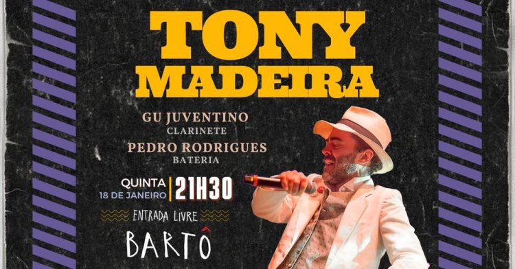 Tony Madeira no Bartô