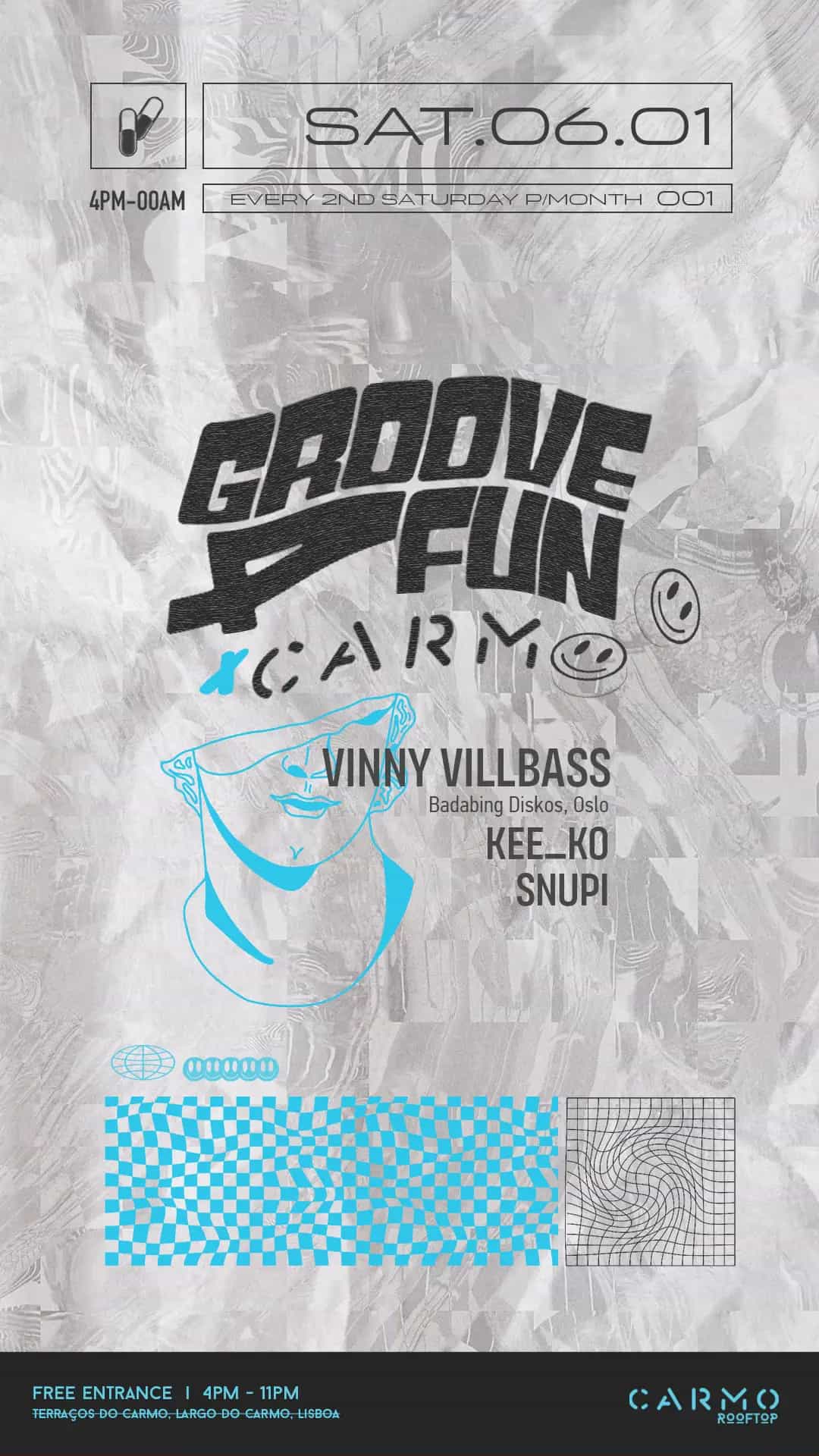 groove4fun W/ Vinny Villbass (Oslo)