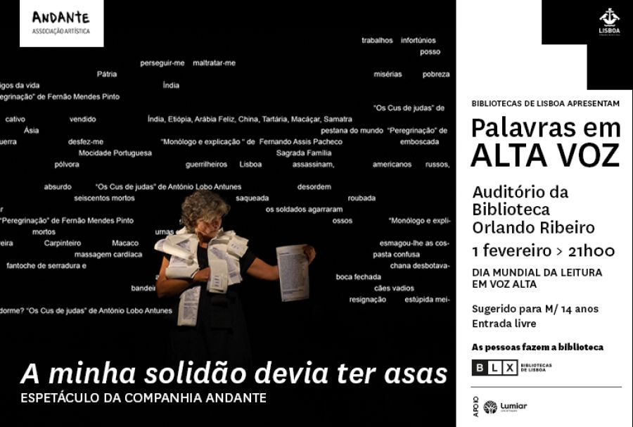 A minha solidão devia ter asas