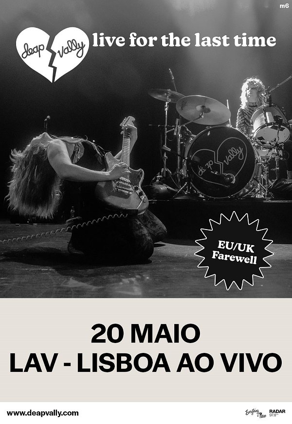 DEAP VALLY - Lav Lisboa Ao Vivo
