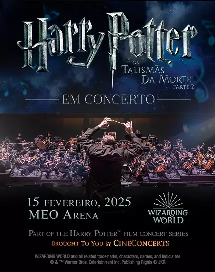 HARRY POTTER E OS TALISMÃS DA MORTE™ PARTE 2 EM CONCERTO