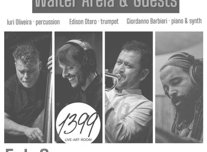 O contrabaixista e compositor Walter Areia convida músicos de nacionalidades distintas numa