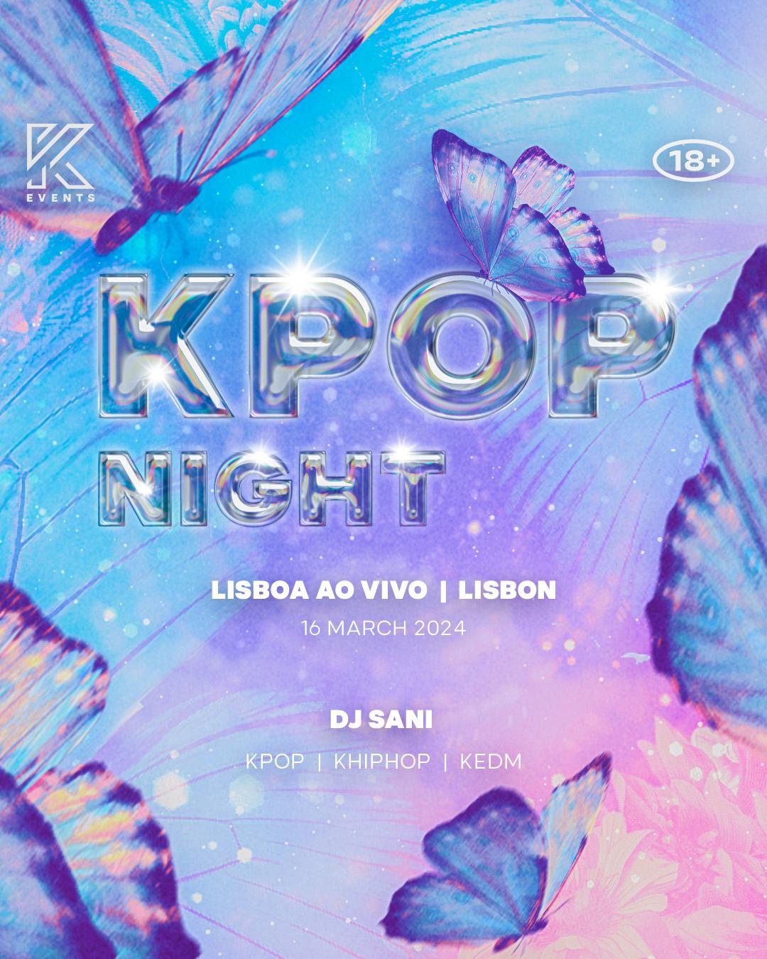 KPOP & KHIPHOP Night - Lav Lisboa ao Vivo