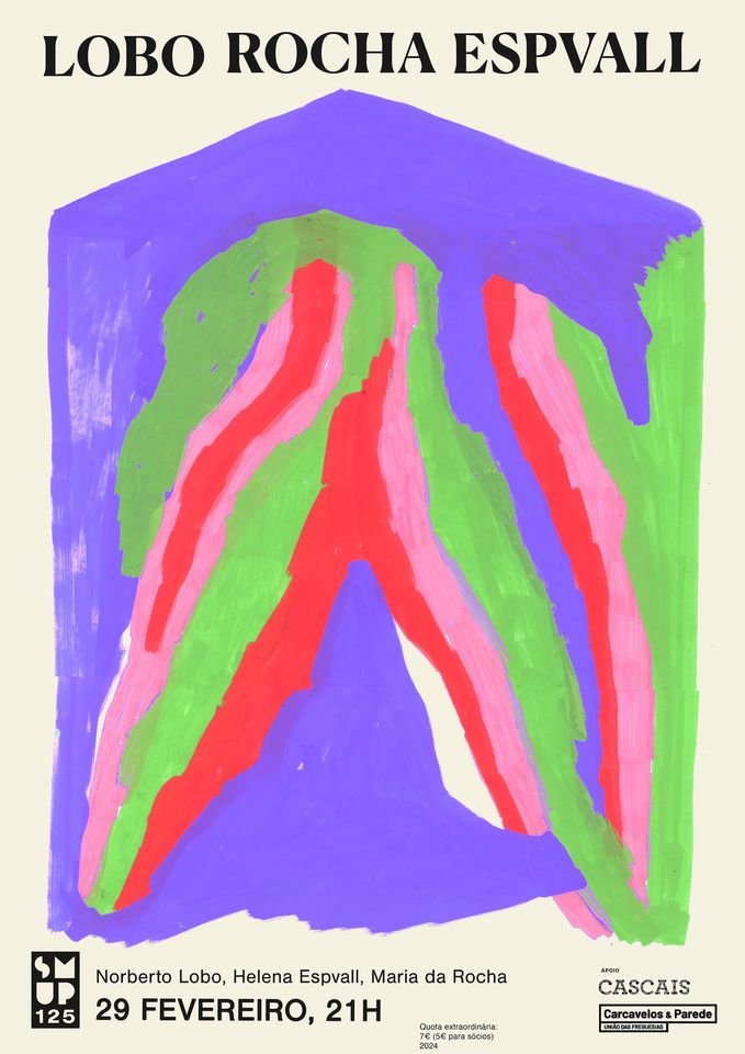 Norberto Lobo, Helena Espvall e Maria da Rocha ◌ SMUP