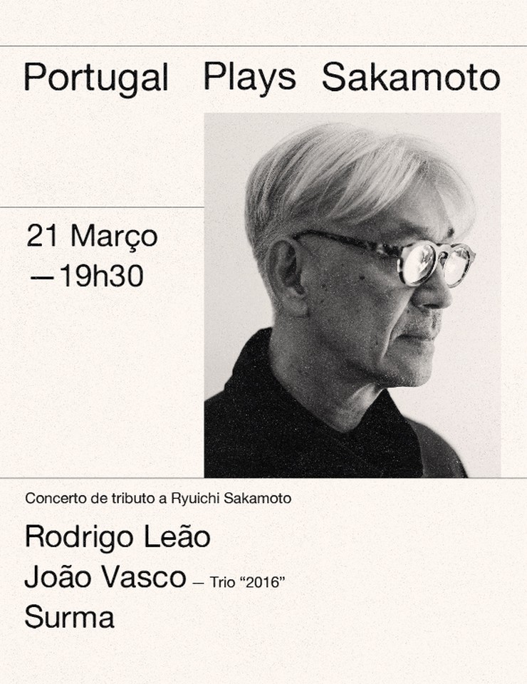 PORTUGAL PLAYS SAKAMOTO – CONCERTO DE TRIBUTO A RYUICHI SAKAMOTO
