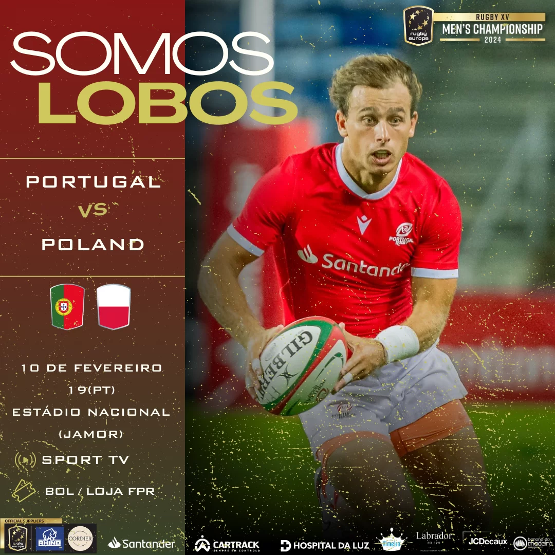 Portugal x Polónia Rugby Europe Championship 2024