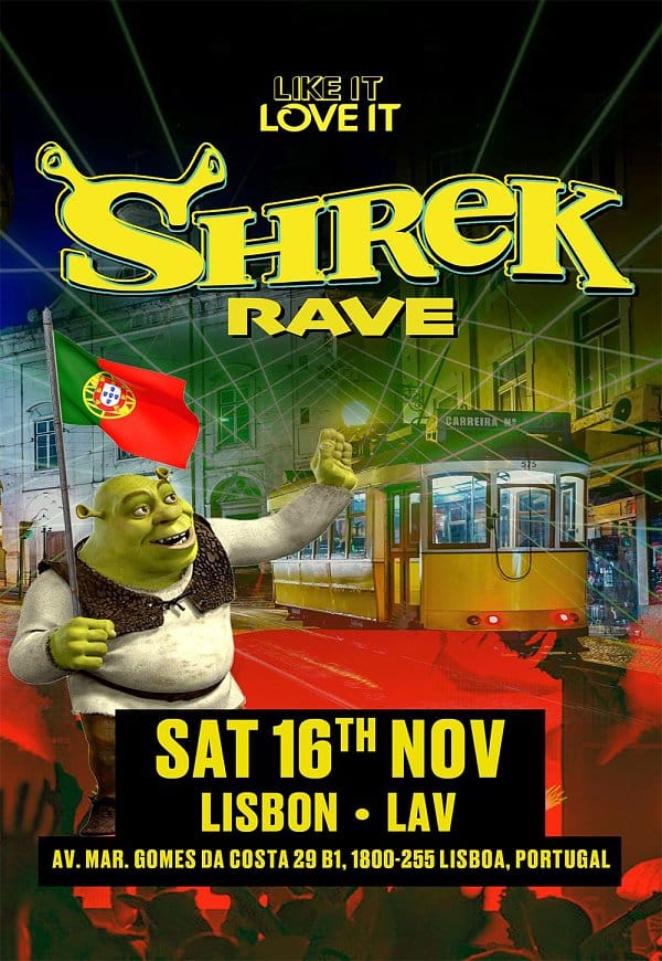 SHREK RAVE