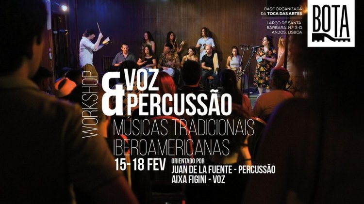 Workshop Voz & Percussão - Bota