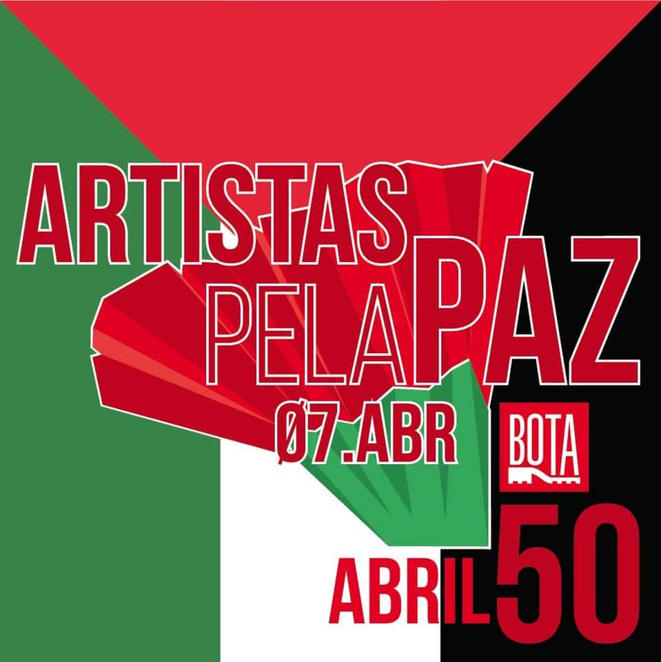 Artistas pela paz, Noite de solidariedade com Gaza