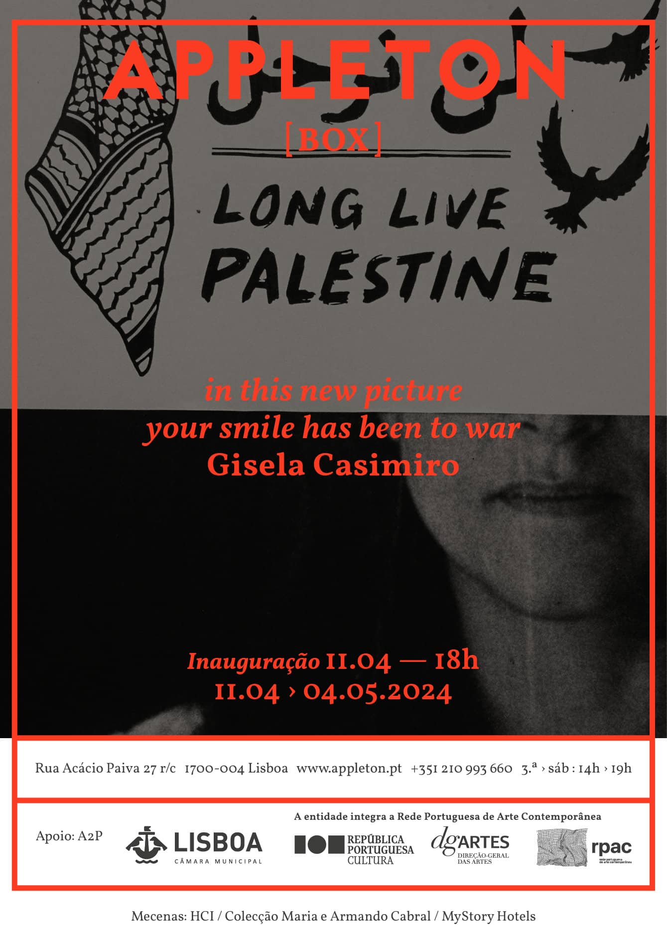 Gisela Casimiro: In this new picture your smile has been to war