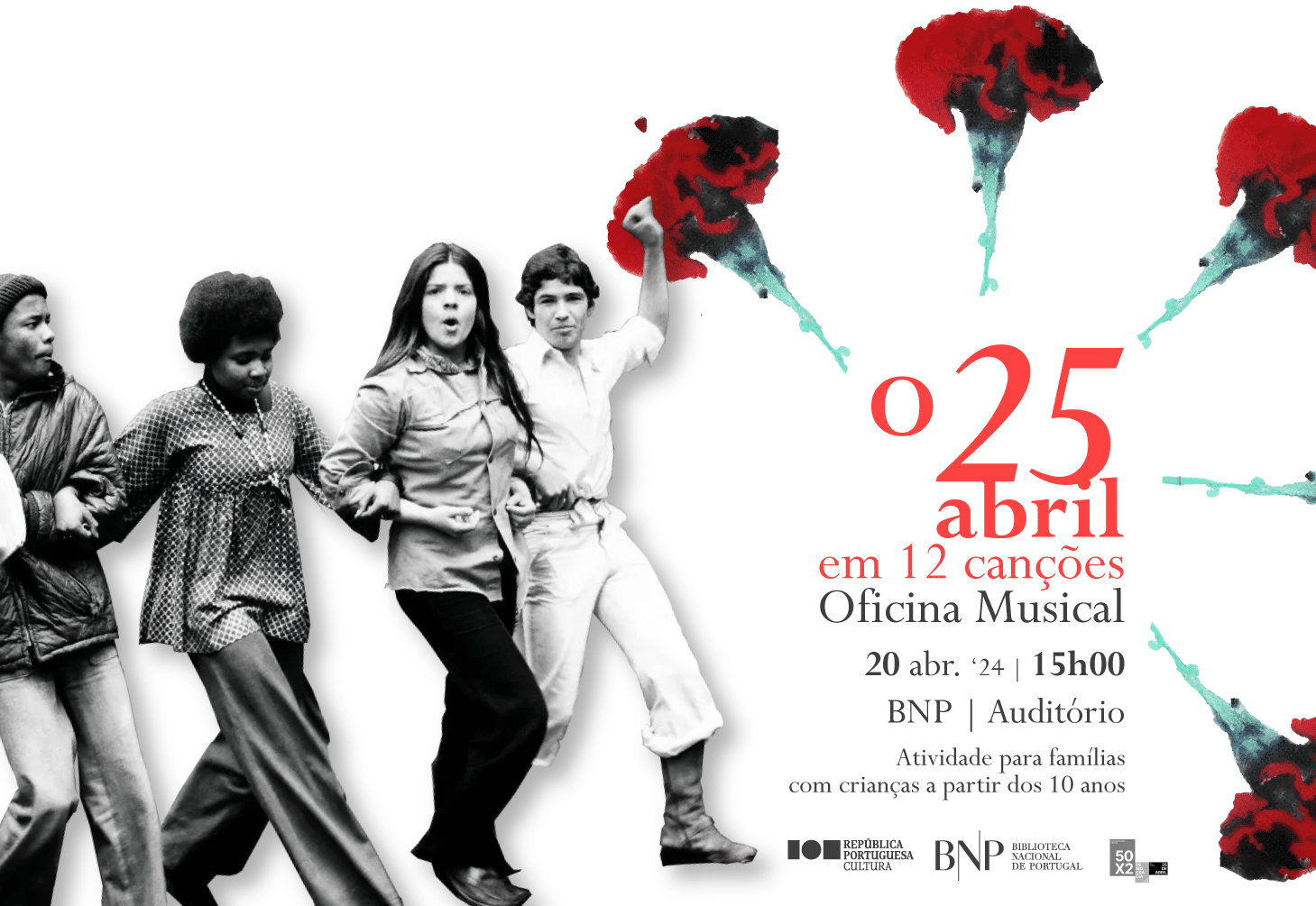 O 25 de abril em 12 canções