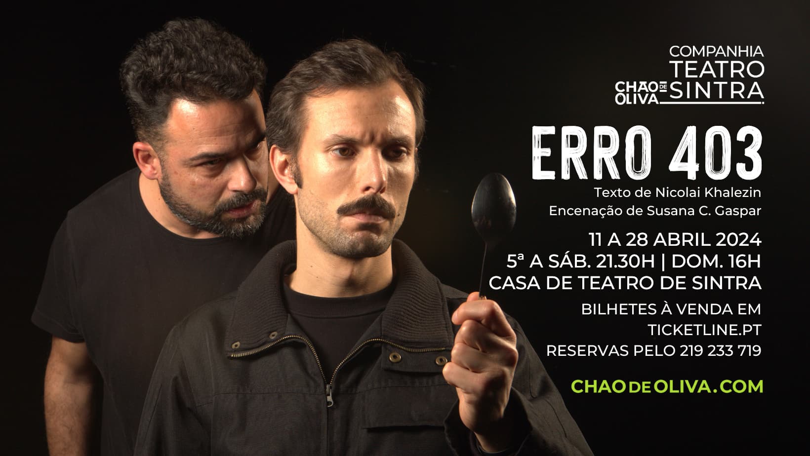 'ERRO 403' | Nova criação da Companhia de Teatro de Sintra