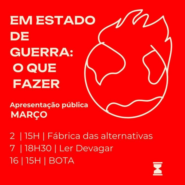 Em estado de guerra o que fazer