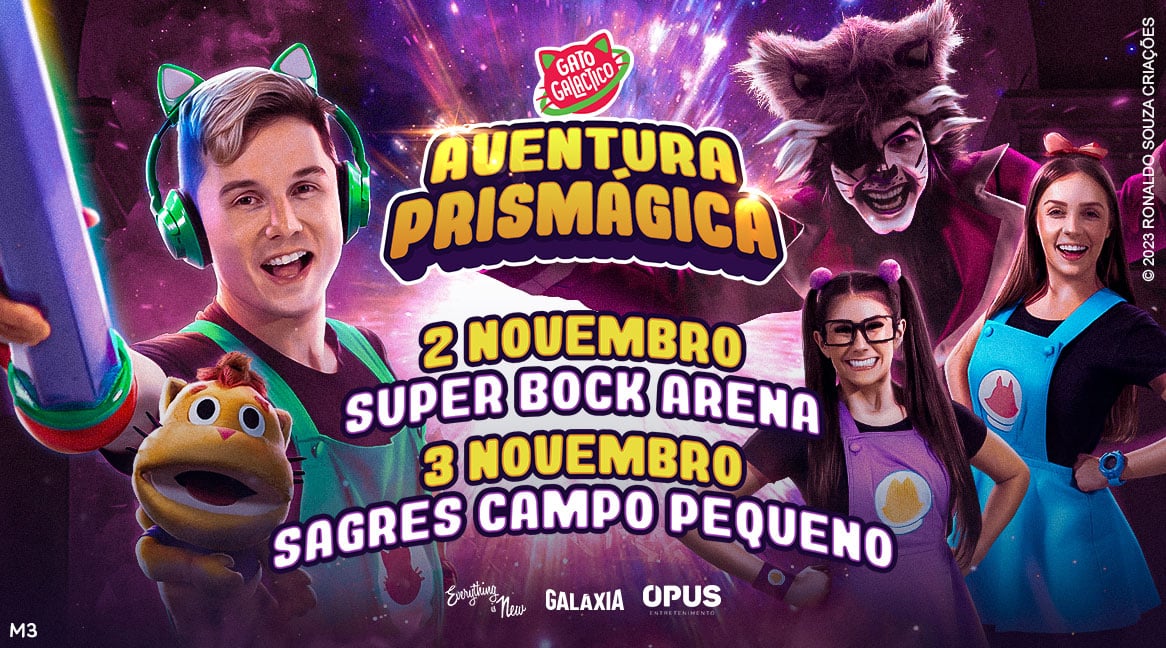 GATO GALÁCTICO no Sagres Campo Pequeno em Novembro