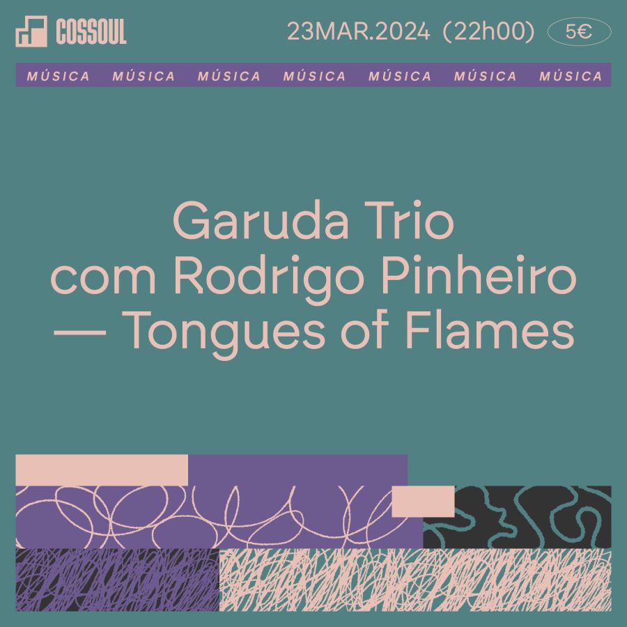 Garuda trio com Rodrigo Pinheiro - Tongues Of Flames