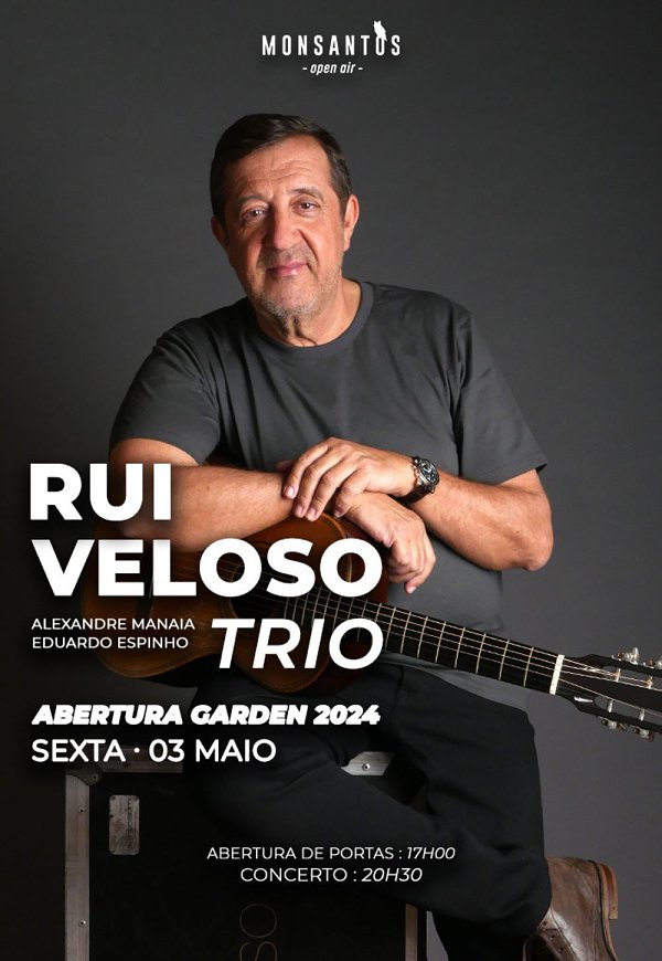 TRIO DE RUI VELOSO - Monsanto Open Air
