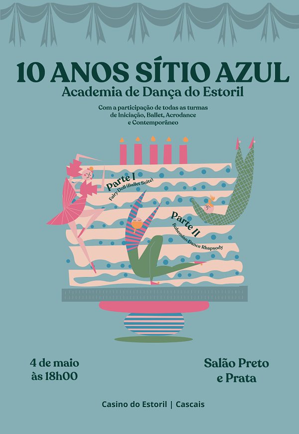 10 ANOS - SÍTIO AZUL ACADEMIA DE DANÇA ESTORIL