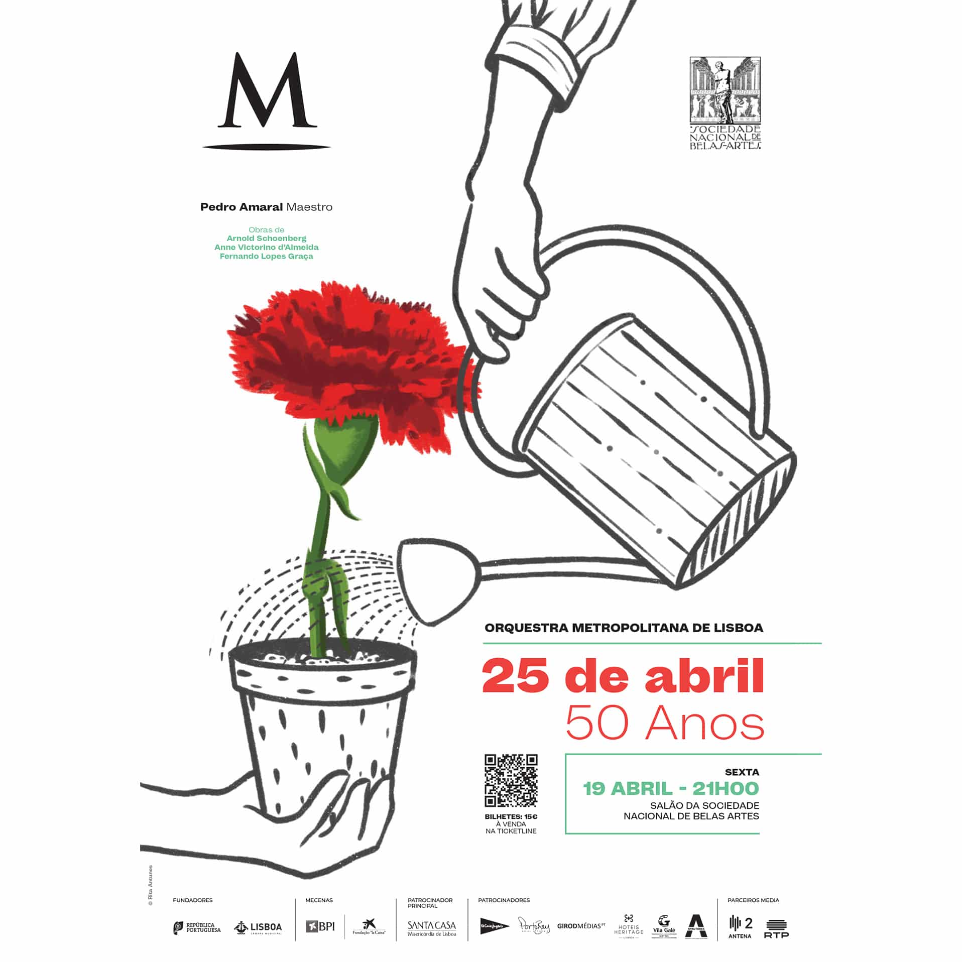 25 De Abril, 50 Anos Orquestra Metropolitana De Lisboa