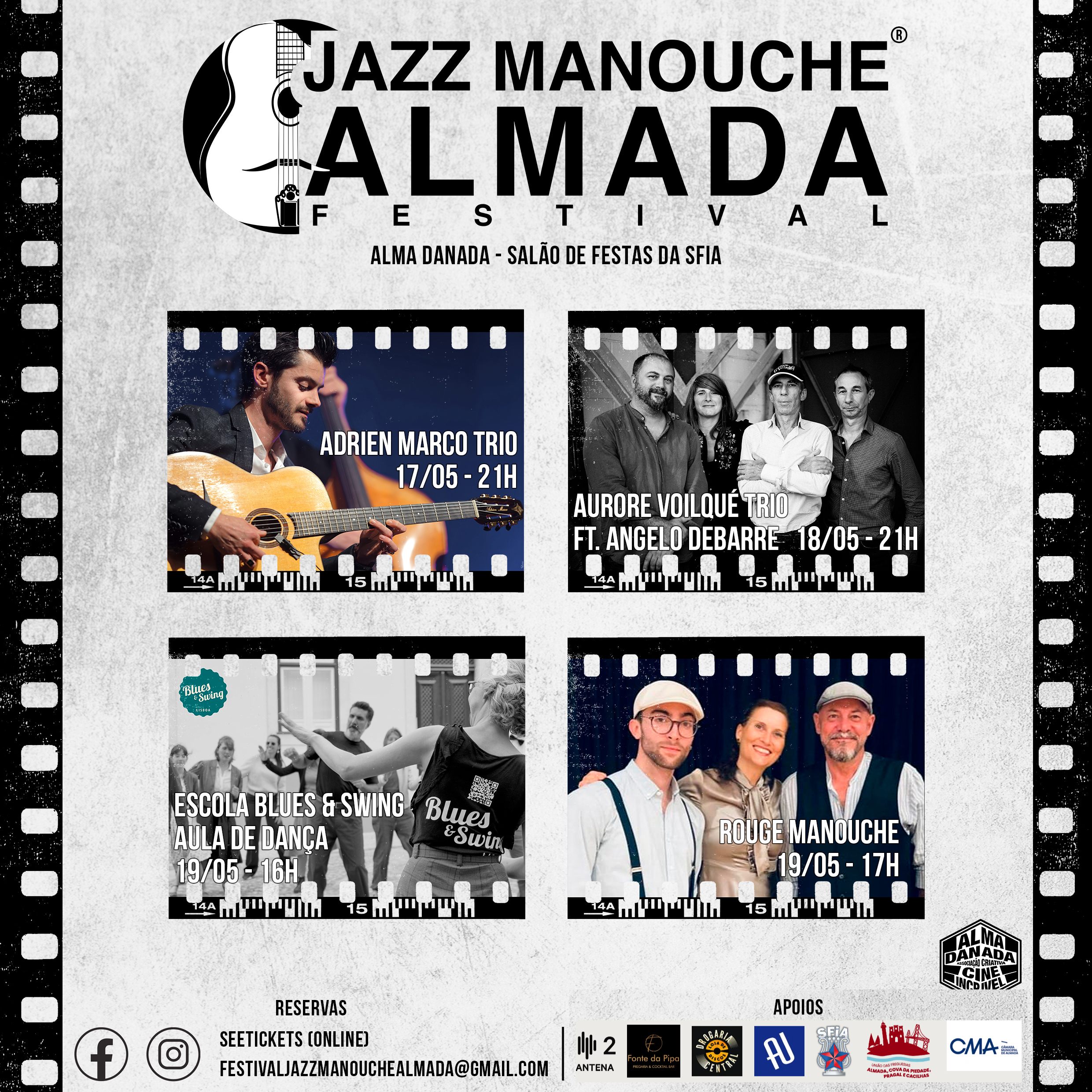 O Jazz Manouche regressa a Almada