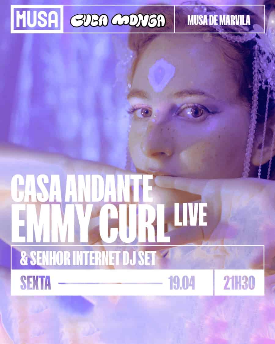 Casa Andante - concerto de Emmy Curl