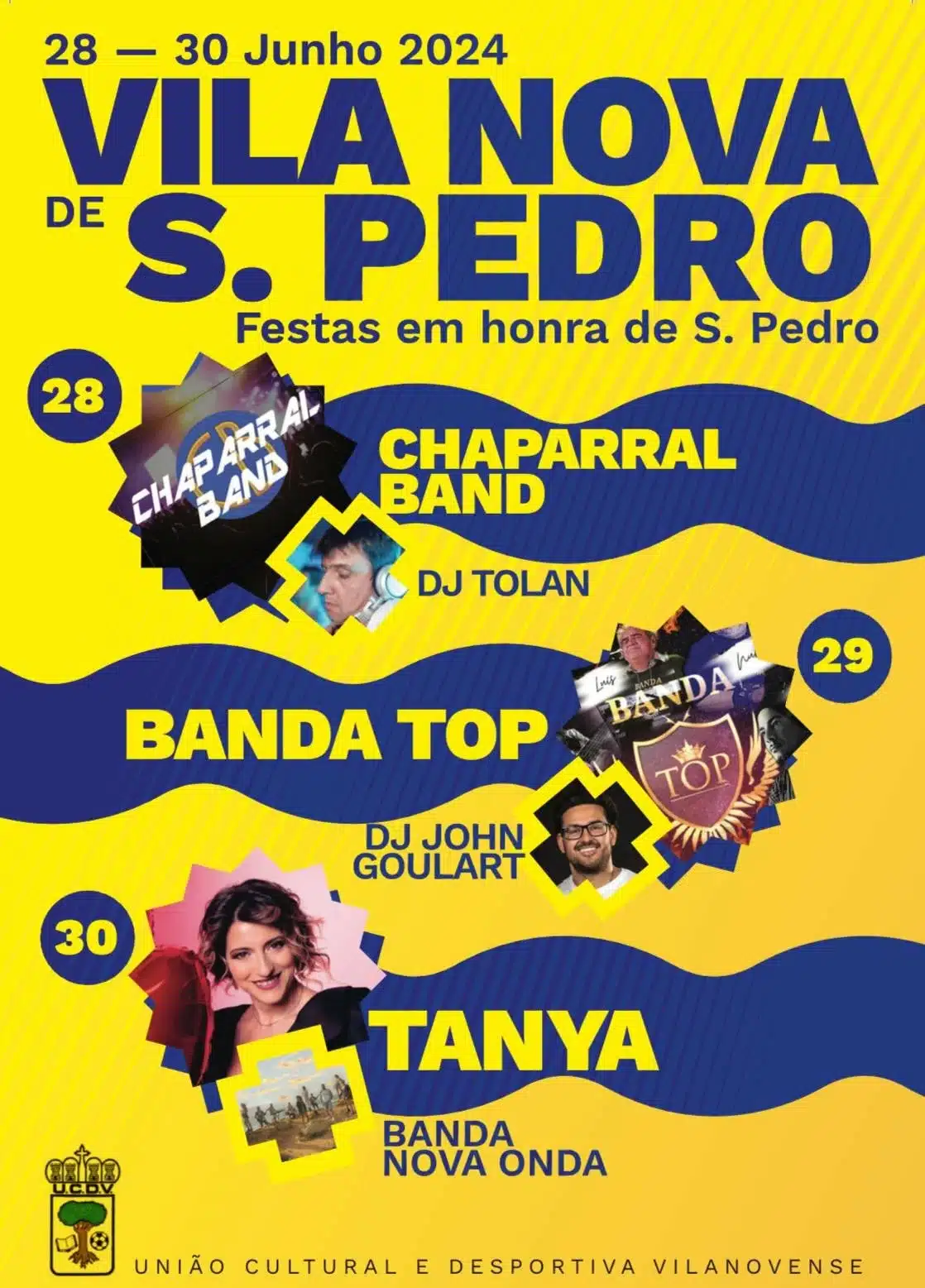 Festa Em Honra de São Pedro 2024 - Vila Nova de São Pedro