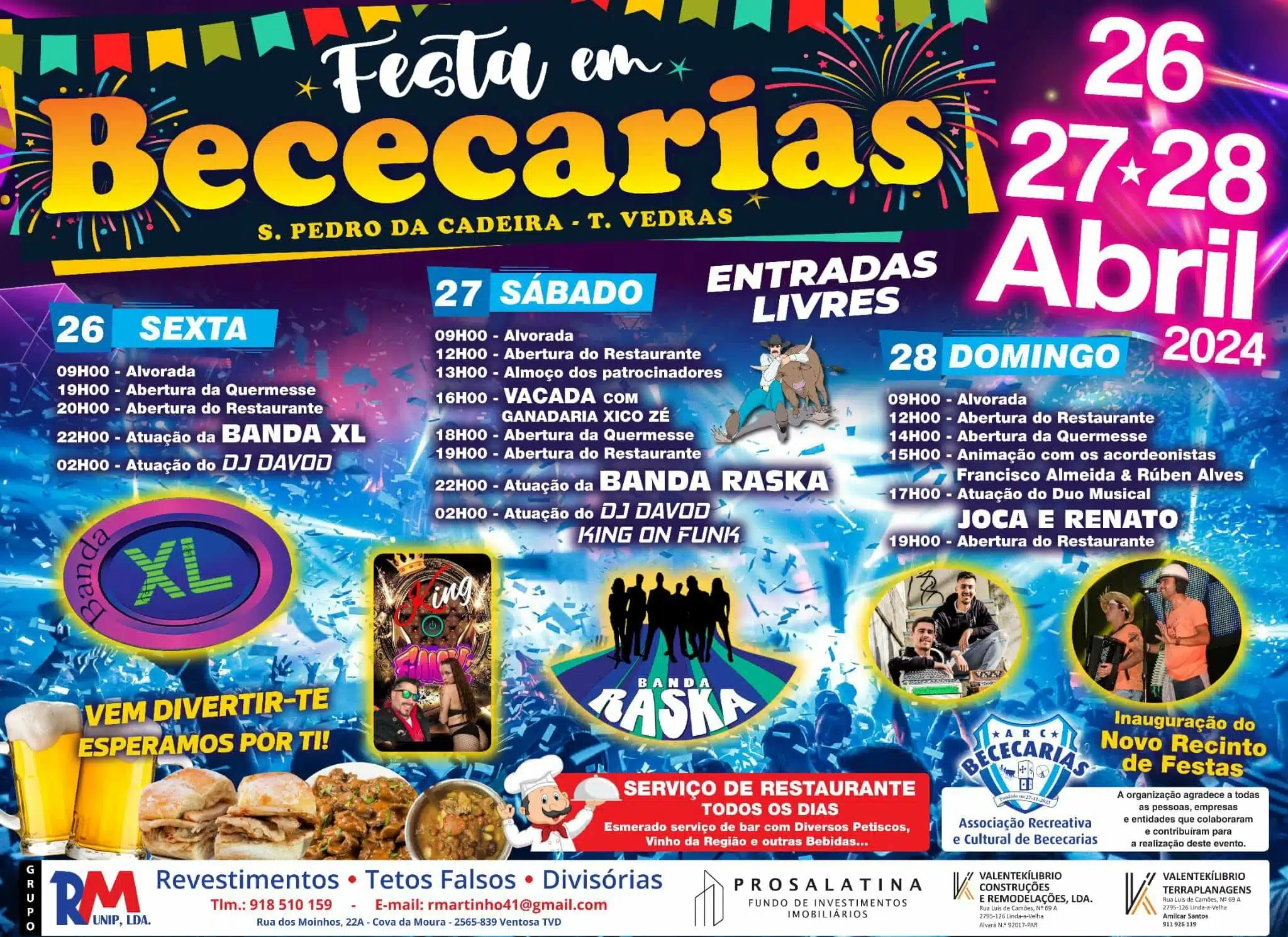 Festa em Bececarias 2024 - São Pedro da Cadeira