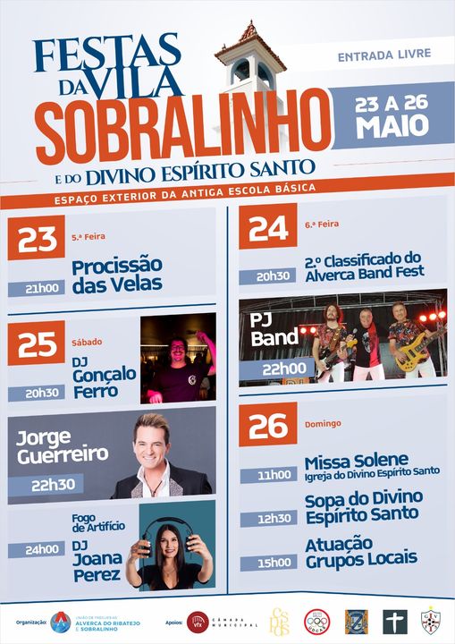 Festas da Vila e do Divino Espírito Santo 2024 - Sobralinho