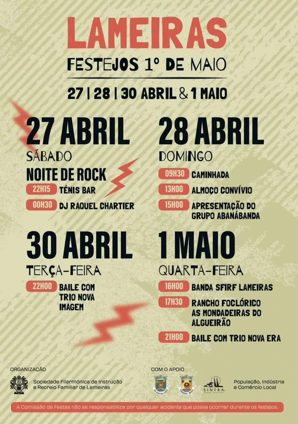 Festejos 1º De Maio 2024 - Lameiras