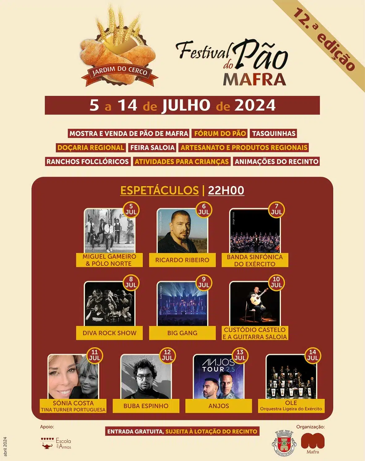 Festival do Pão 2024 - Mafra