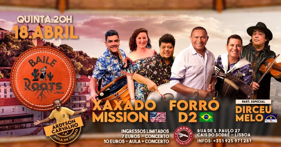 Forró D2 - Baile Roots Lisboa