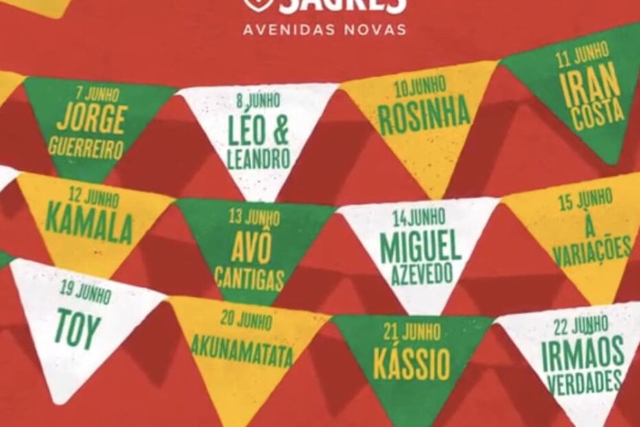Grande Arraial Sagres 2024 - Avenidas Novas
