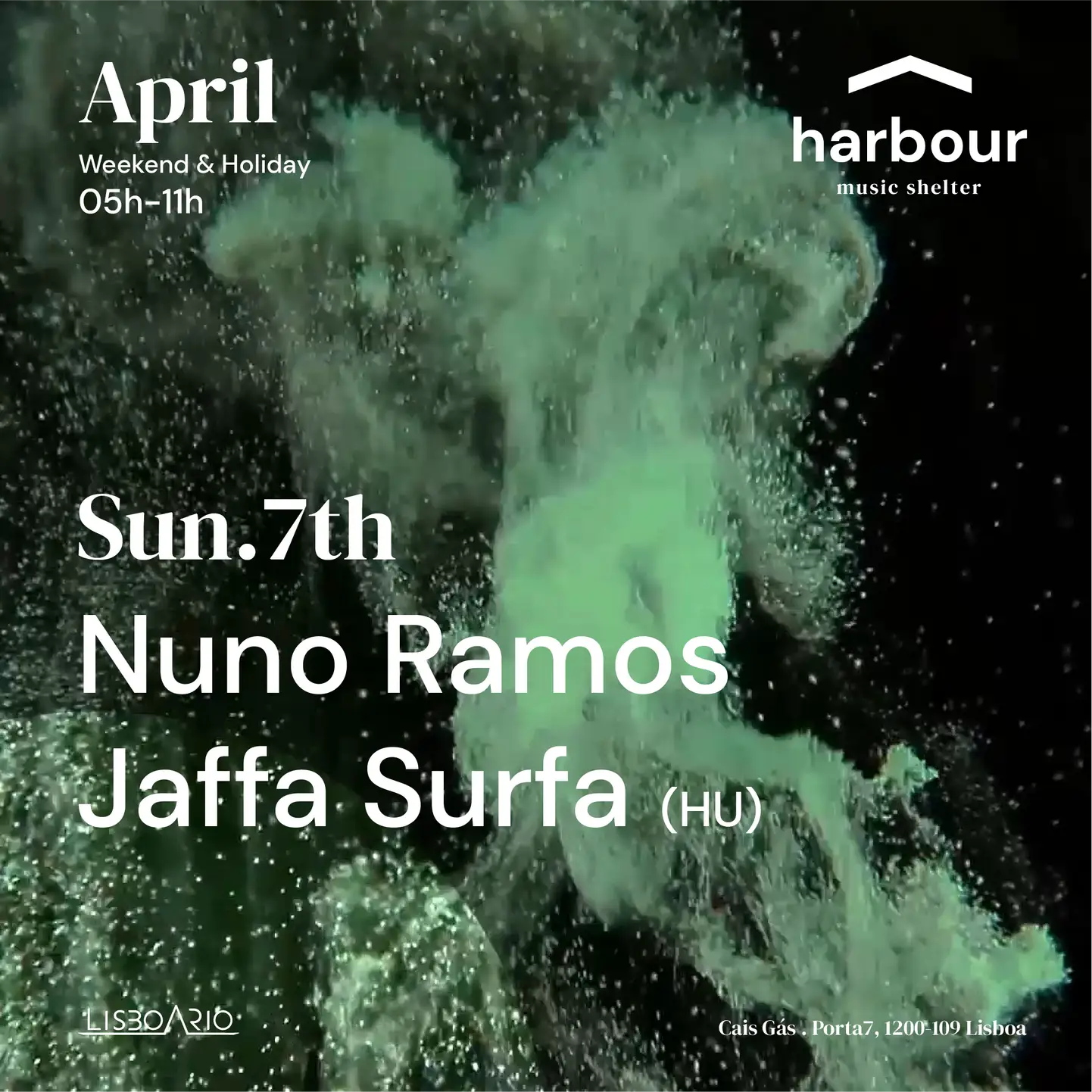 Embraced by the river, under a serene dome of sound and intimacy, we present the most relaxed concept of this effervescent Lisbon. Harbour Music Shelter, a "cozy" atmosphere, Saturdays, Sundays and Holidays from 5am to 11am.