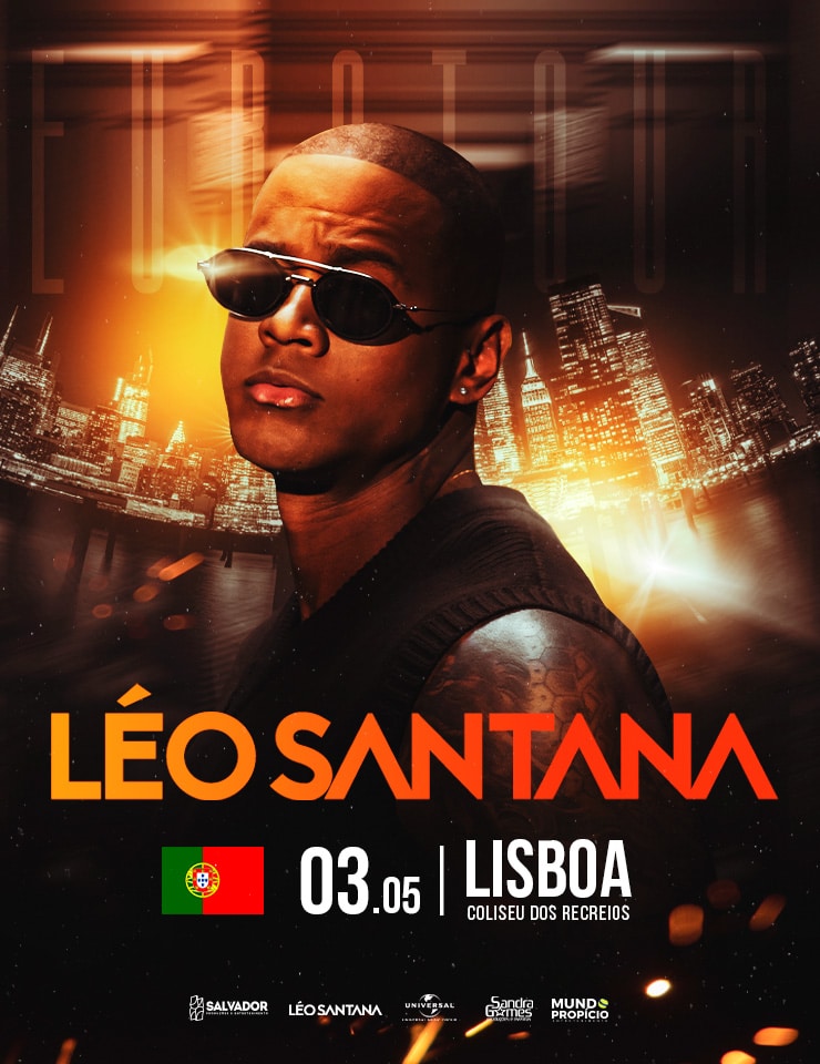 LÉO SANTANA NO COLISEU DE LISBOA