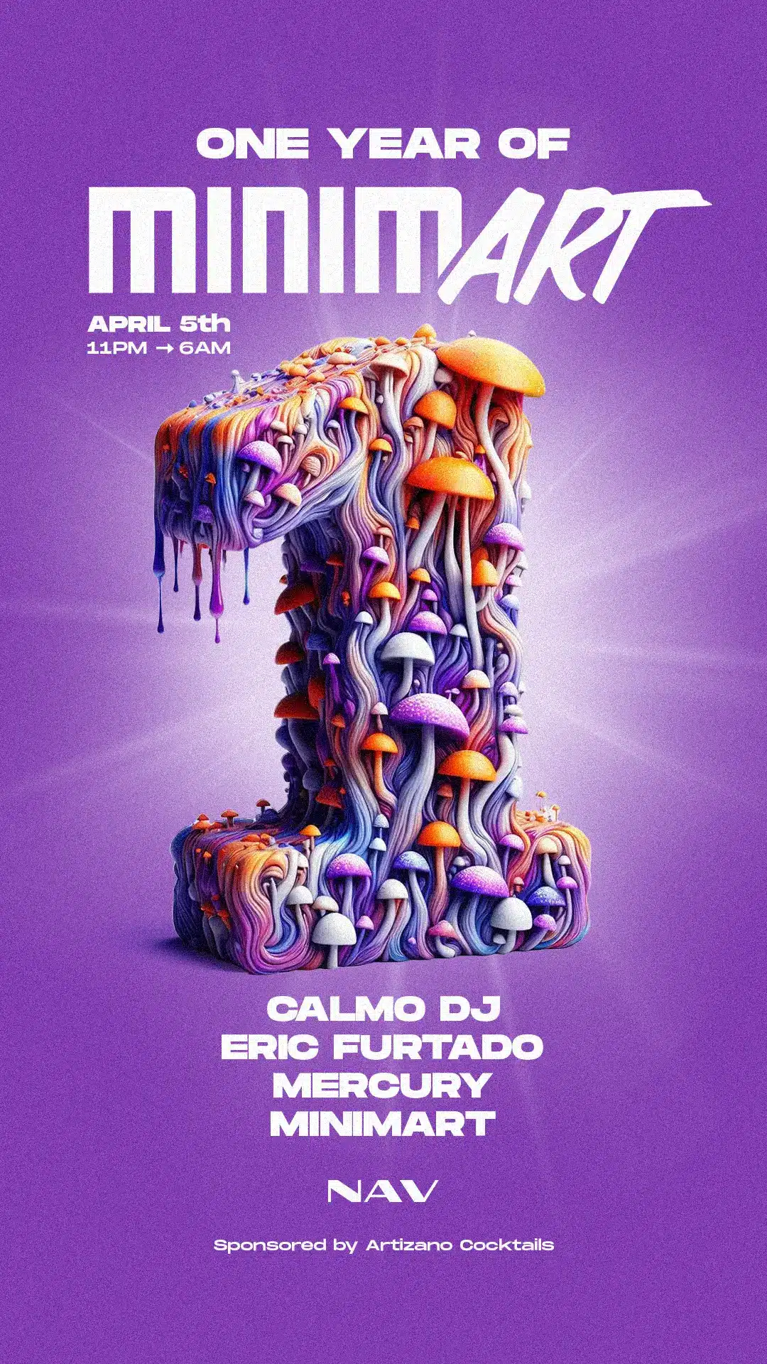MINIMART MUSIC 1 YEAR - NAV – Nunca Antes Visto