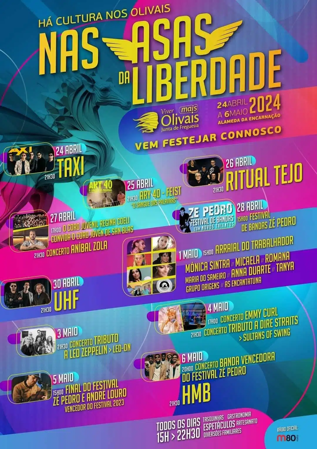 Nas Asas Da Liberdade 2024 - OLivais